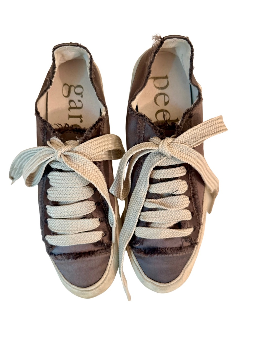 Pedro Garcia Satin Sneakers 38